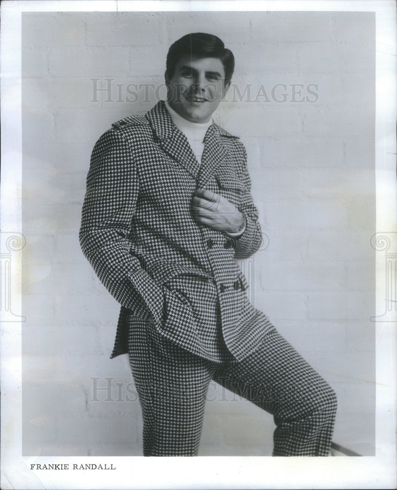 1967 Press Photo Frankie Randall, singer - Historic Images