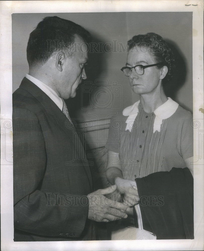 1958 Press Photo Bessie Roth - Historic Images