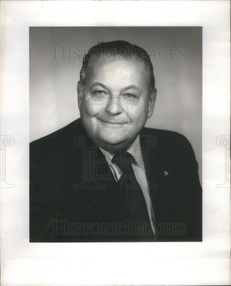 1974 Press Photo Richard  L Roudebush,new V.A. administrator - Historic Images