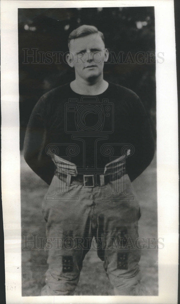 1933 Press Photo F B Player John O&#39;Connell Jr Was Kidnapped And Held For 250K - Historic Images