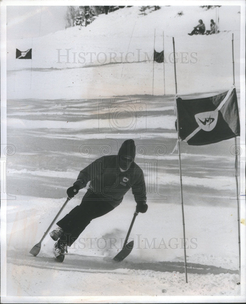 1973 Press Photo Hal O&#39;Leary Winter Park Colorado - Historic Images