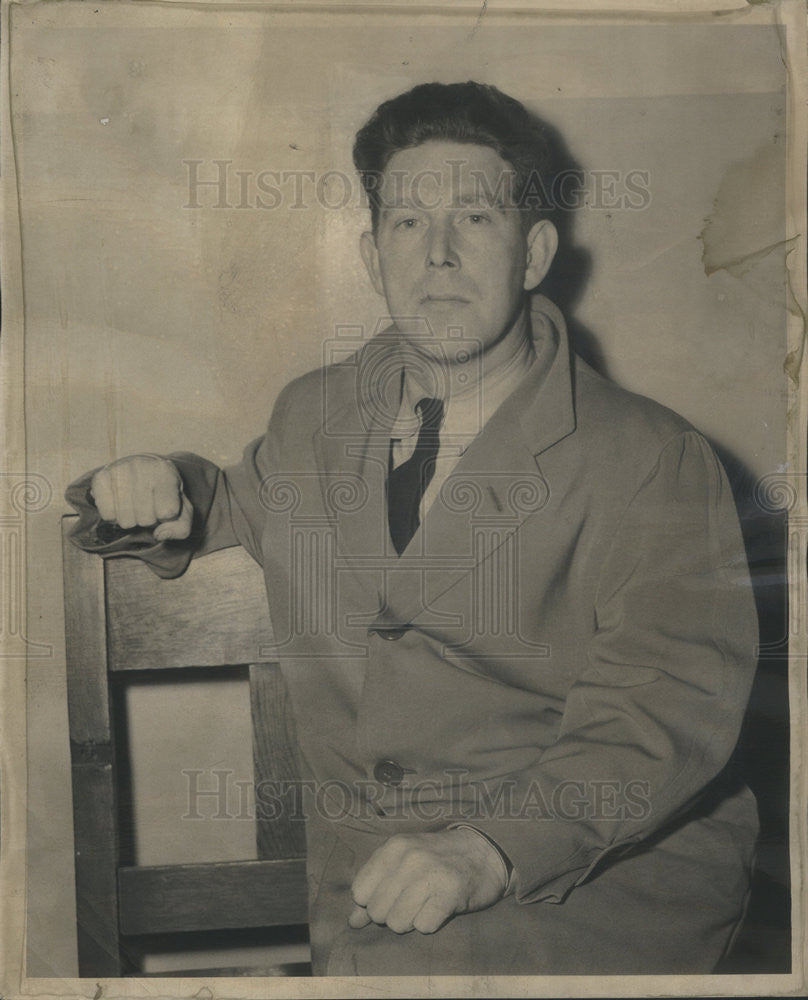 1949 Press Photo John O&#39;Connell Policeman - Historic Images