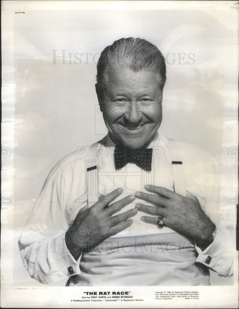 1962 Press Photo Jack Okie,The Rat Race - Historic Images