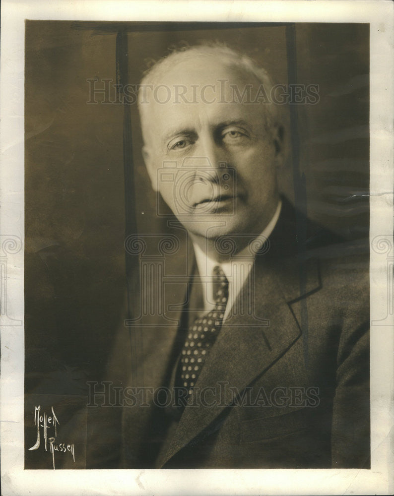 1934 Press Photo Michael J. O&#39;Brien President Of The Chicago Stock Exchange - Historic Images