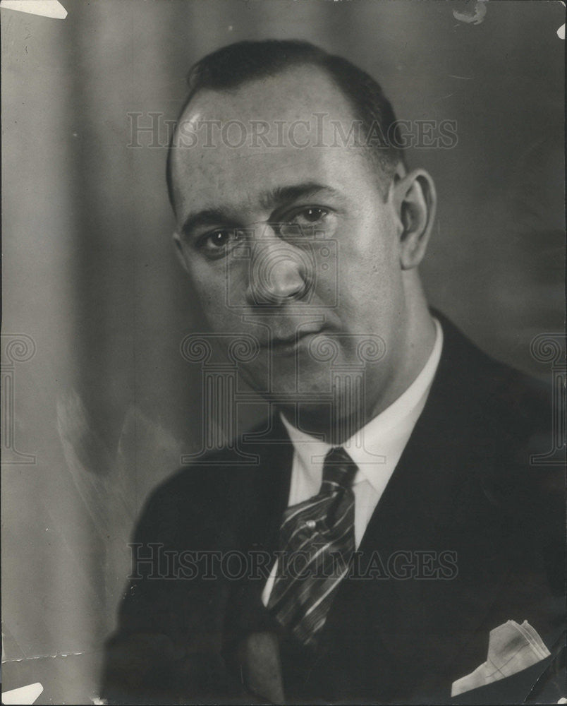 1927 Press Photo Wayne K otto former CDN employee - Historic Images