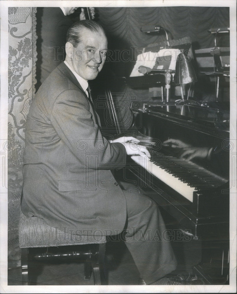 1962 Press Photo Bill Otto,pianist - Historic Images