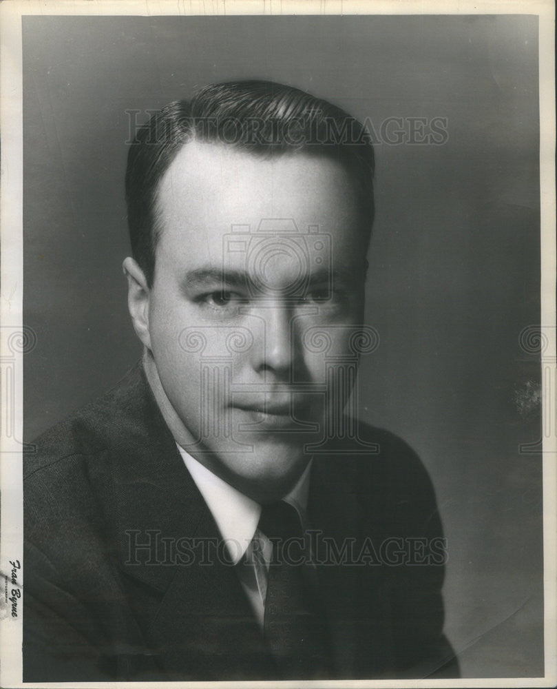 1952 Press Photo John Ottman Business Executive - Historic Images