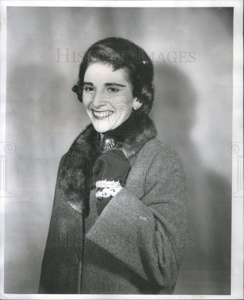 1955 Press Photo St Luke&#39;s Fashions, Mrs John Ottman - Historic Images