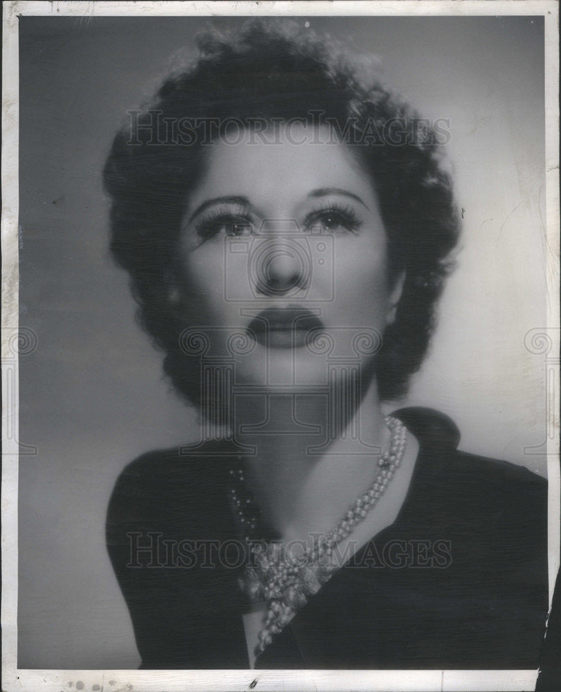 1946 Press Photo Erin O'Brien-Moore American Stage Film Actress - Historic Images