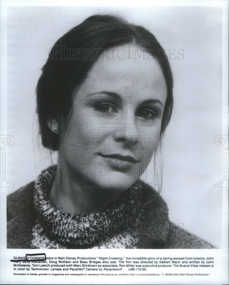 1982 Press Photo Night Crossing Film Actress Glynnis O'Connor Characte 1982 Press Photo Night Crossing Film Actress Glynnis O'Connor Characte
