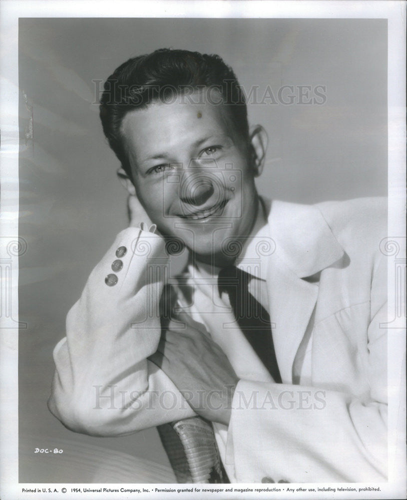 1954 Press Photo Universal Pictures Company Actor Graham O&#39;Connor Portrait - Historic Images