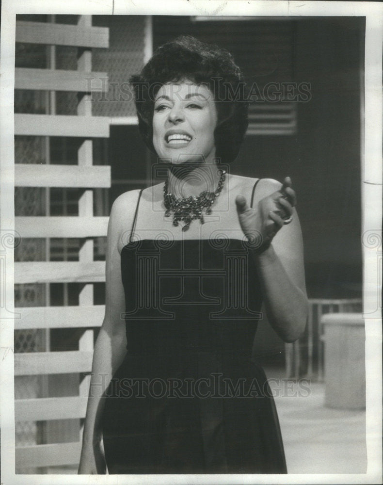 1962 Press Photo Ruth Olay,jazz singer - Historic Images