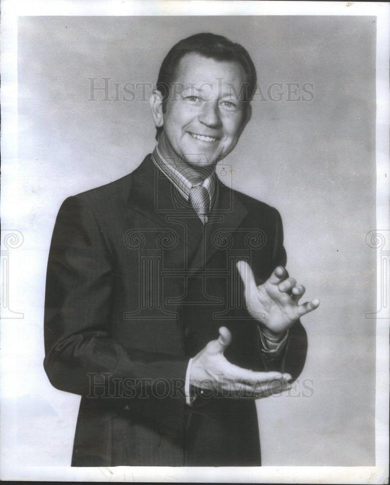 1971 Press Photo Donald O&#39;Connor American Dancer Singer Actor - Historic Images