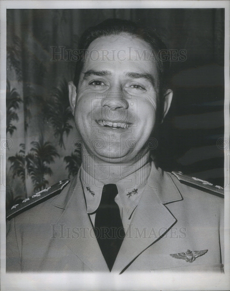 1945 Press Photo Rear Admiral Harold B Miller of Newton Iowa - Historic Images