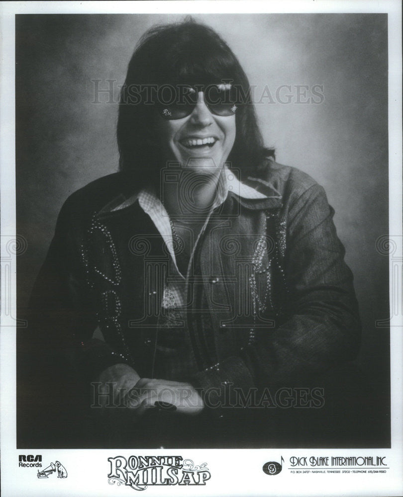 Undated Press Photo Singer Ronnie Milsap - Historic Images