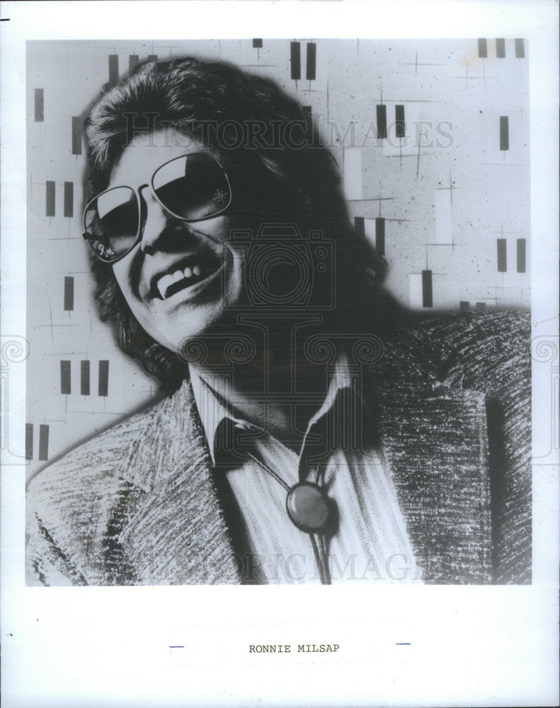 1991 Press Photo Ronnie Milsap - Historic Images