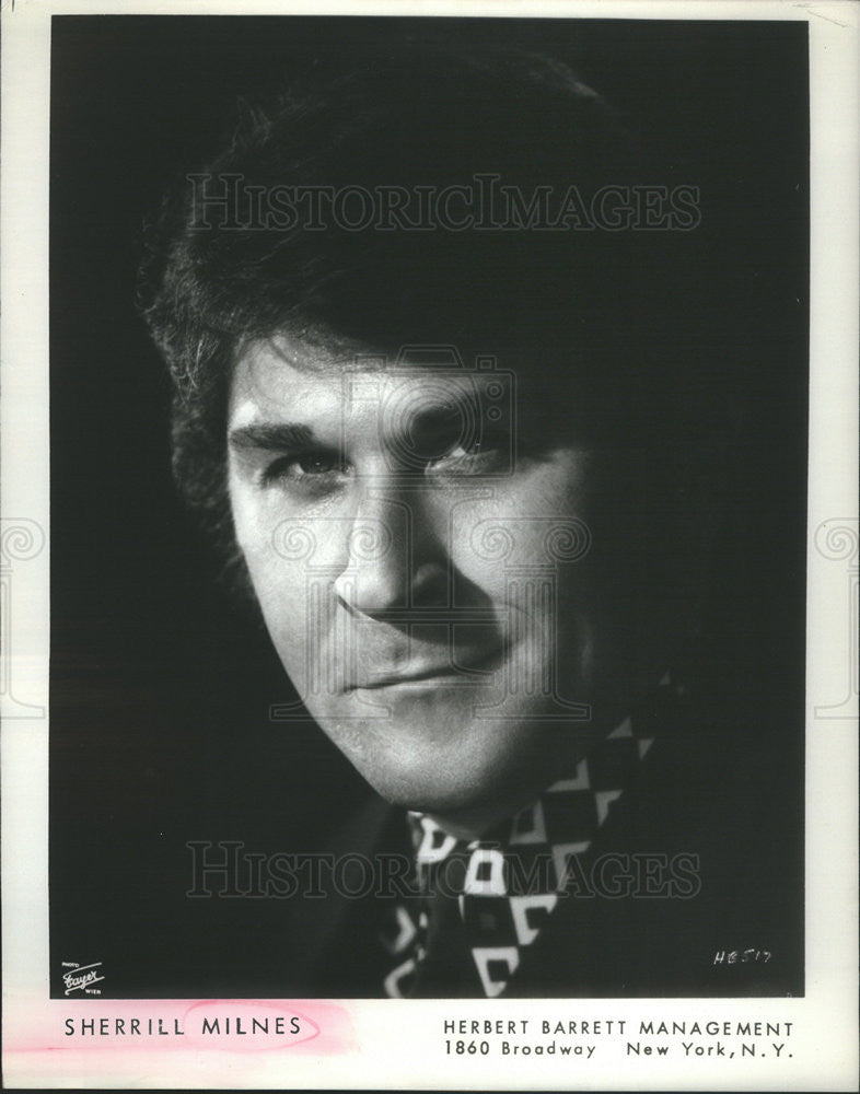 1976 Press Photo Sherrill Milnes - Historic Images