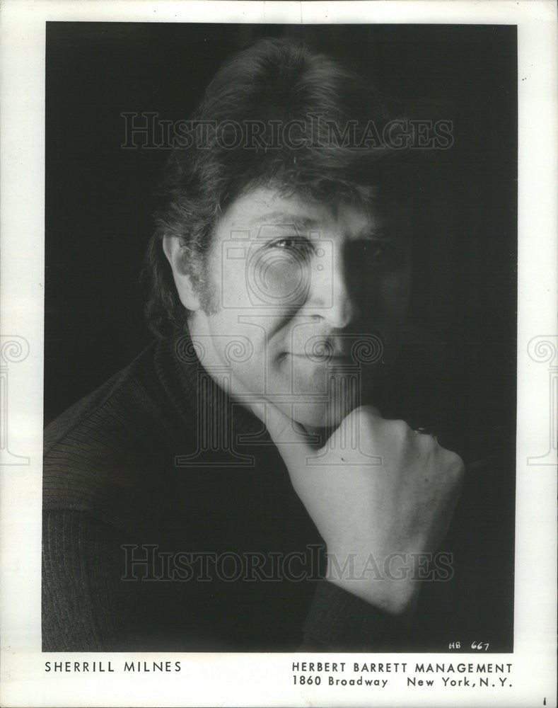 1977 Press Photo Sherrill Milnes,musician - Historic Images