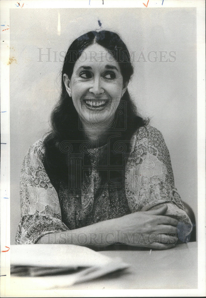 1979 Press Photo Author Judith Viorst humor provides a way to deal w/ guilt - Historic Images