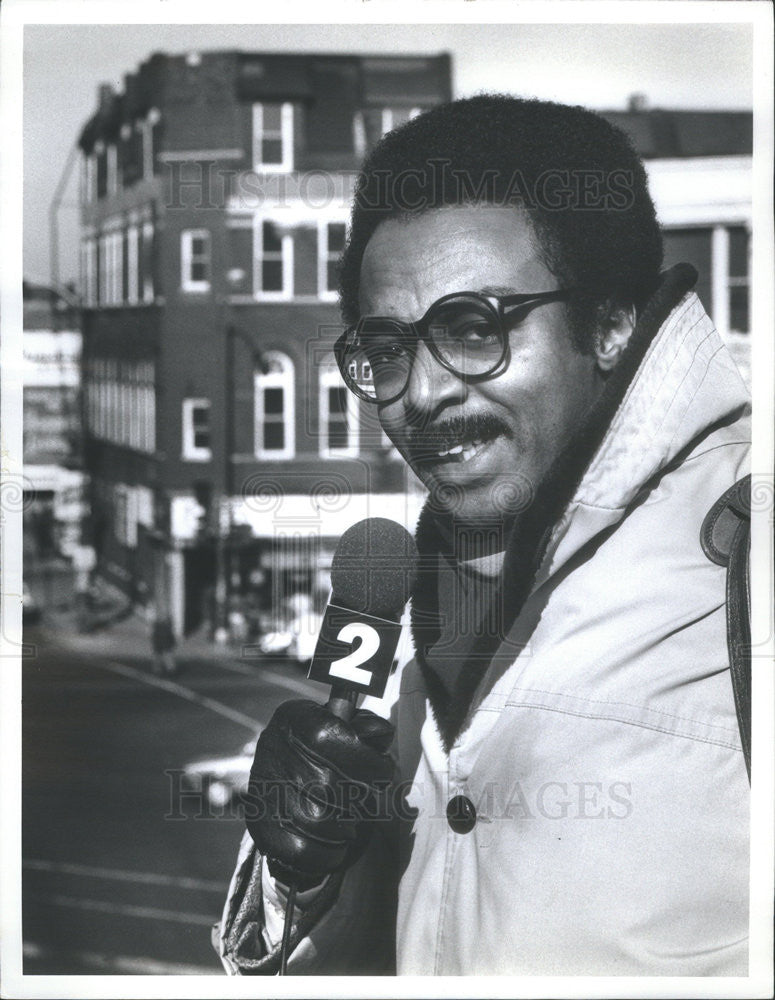 1982 Press Photo Clarence Page Hosts &quot;Exiles from the Promised Land&quot; - Historic Images