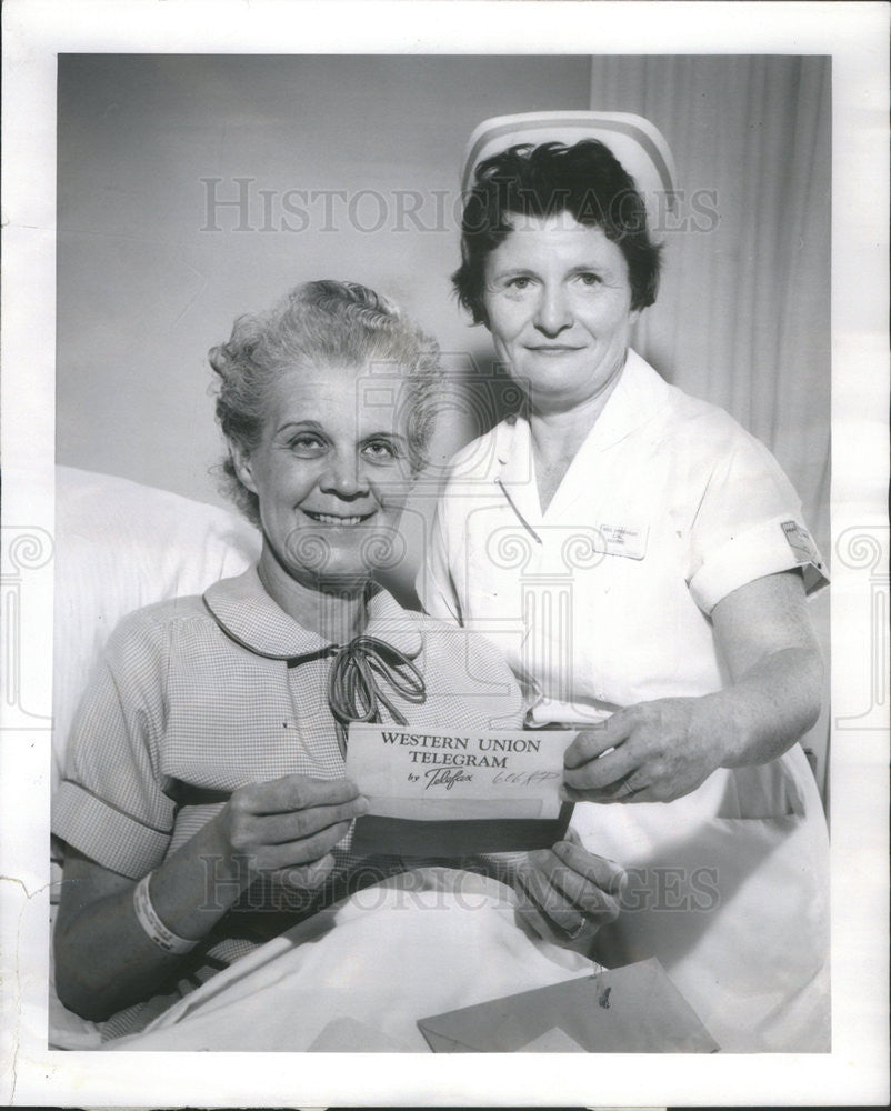 1961 Press Photo Mrs Estelle Opiela - Historic Images