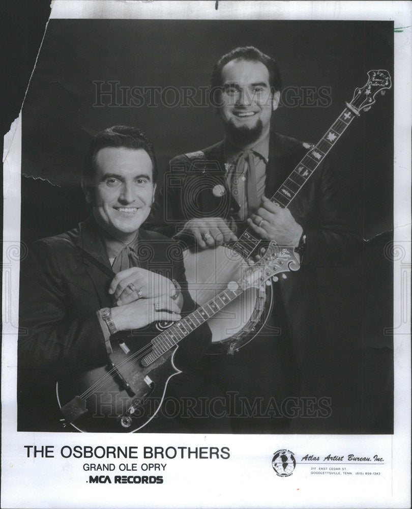 1975 Press Photo The Osborne Brothers - Historic Images