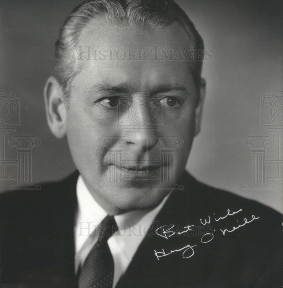 1940 Press Photo Henry O&#39;Neill,actor - Historic Images