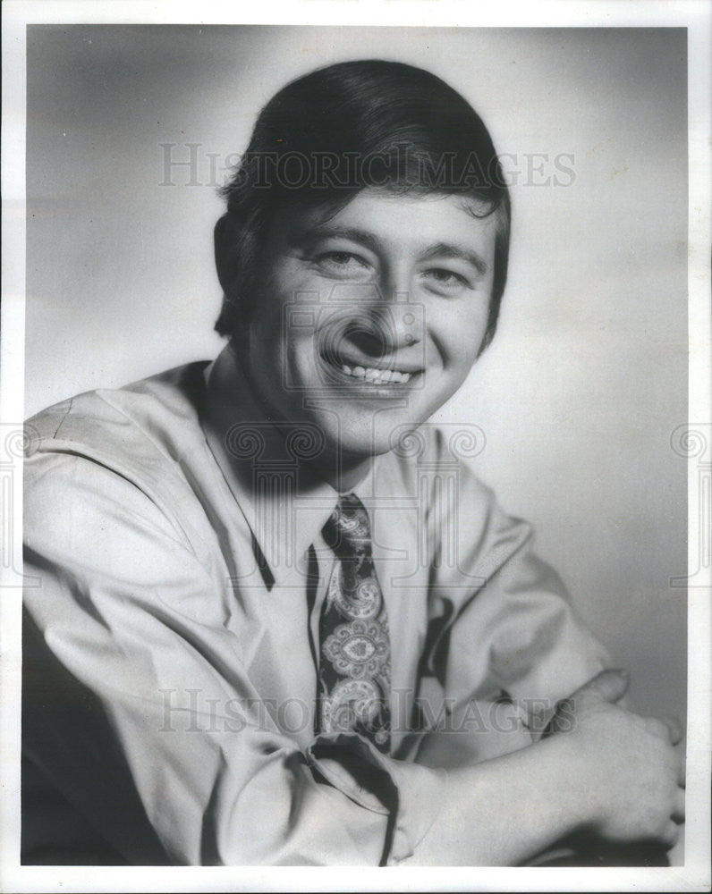 1971 Press Photo Larry O&#39;Brien WCFL - Historic Images