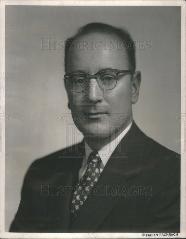 1953 Press Photo John D O&#39;Brien director of sales Jefferson Elec. Co. - Historic Images