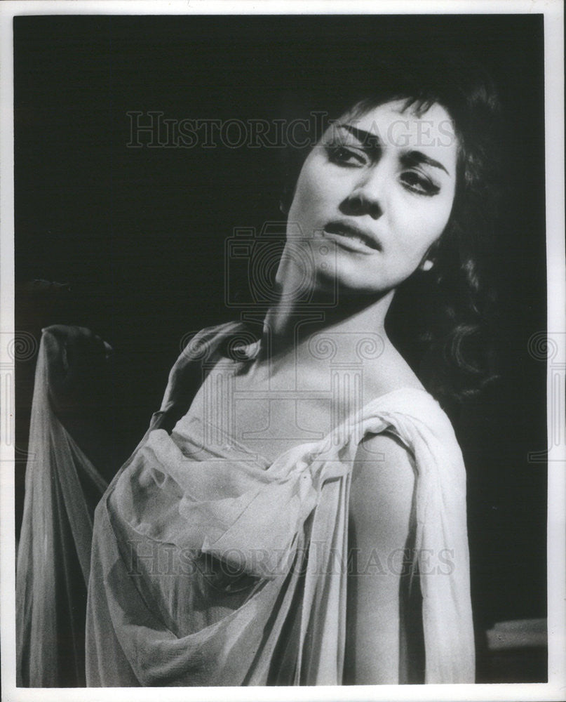 1970 Press Photo Majda Radic Despalj Mezzo Soprano - Historic Images