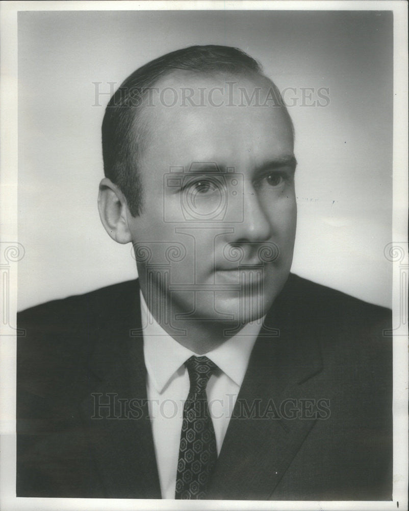 1968 Press Photo Congressman Tom Railsback - Historic Images