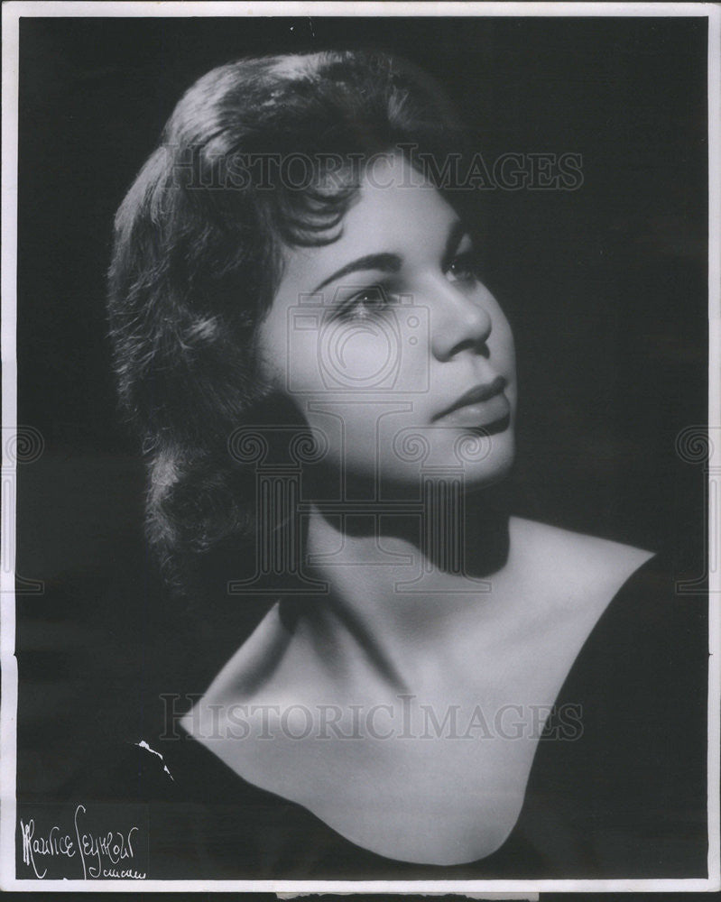 1961 Press Photo Donna Louise Raider to Wed Joel Robert Wineman - Historic Images