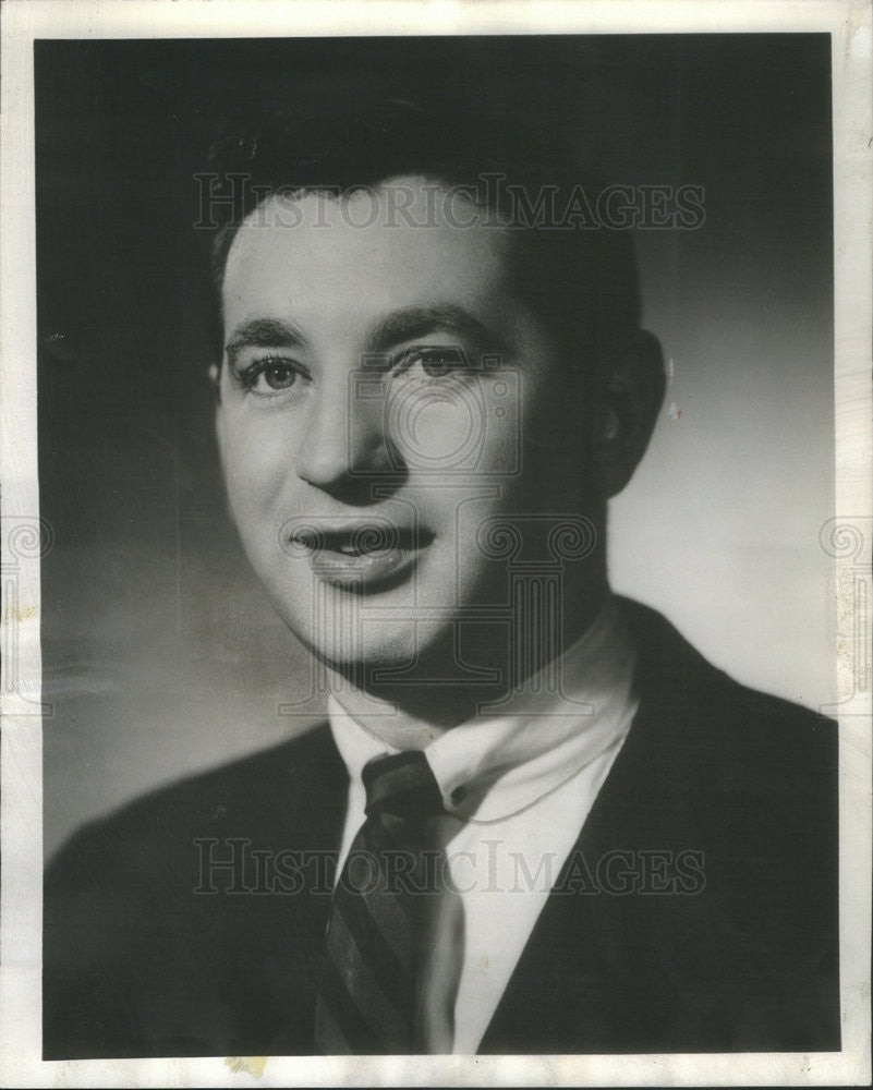 1962 Press Photo Allan Rafalson, account executive, member Chicago Daily News - Historic Images