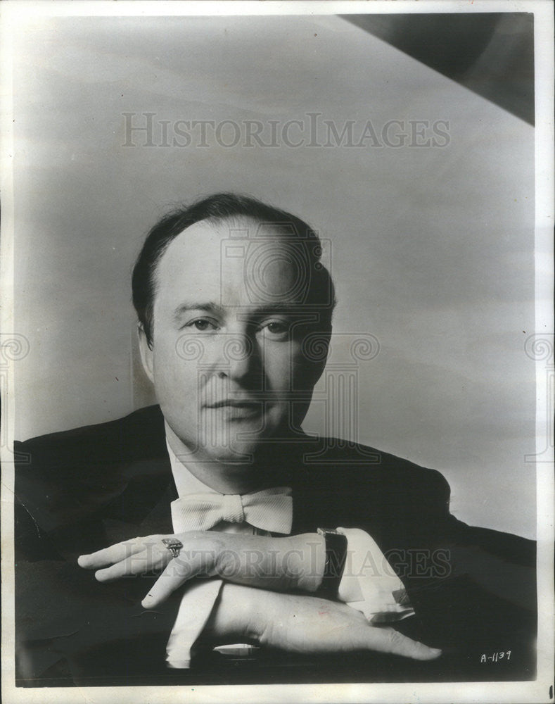 1970 Press Photo Pianist Menaham pressler Performance Orchestra Hall - Historic Images