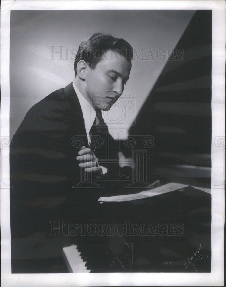 1948 Press Photo Pianist Menaham pressler - Historic Images