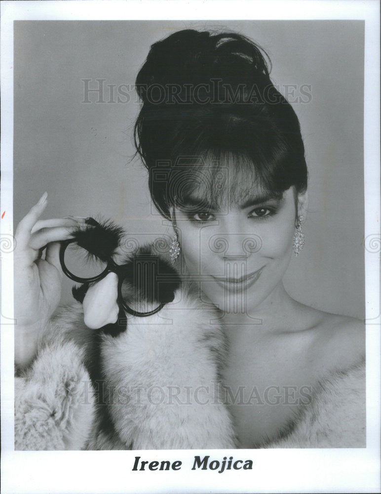 1991 Press Photo Irene Mojica Actress - Historic Images