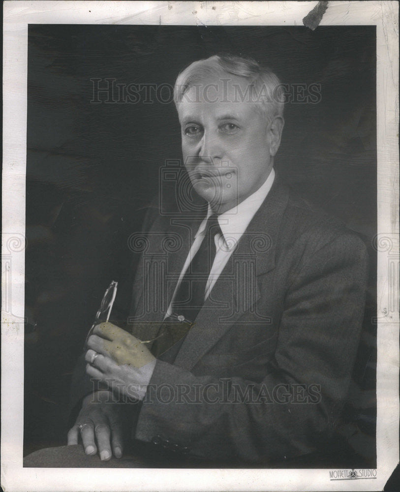 1950 Press Photo George A Miller county Committeeman - Historic Images