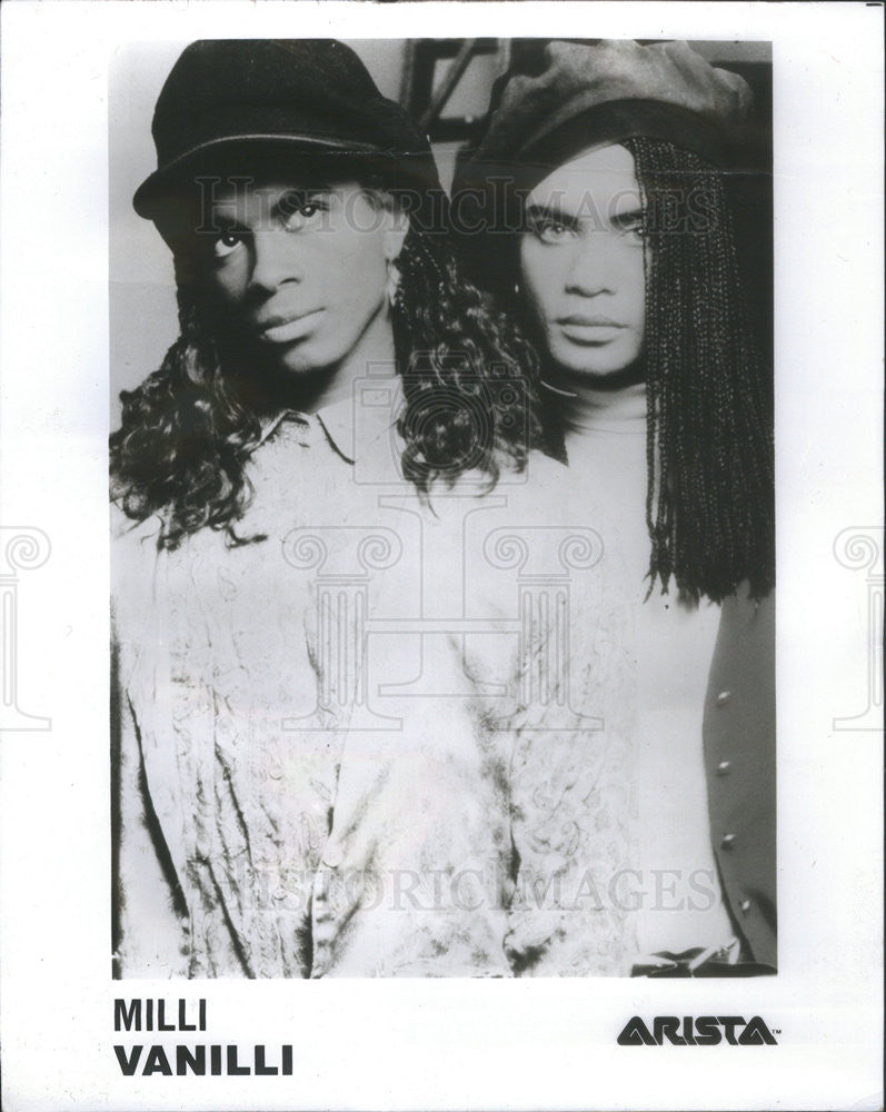 Press Photo musicians Milli vanilli - Historic Images