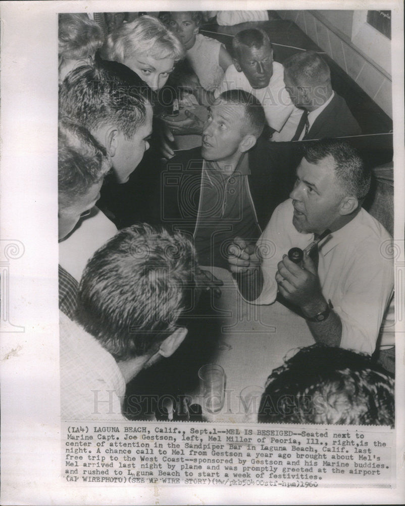 1960 Press Photo Mel Miller - Historic Images