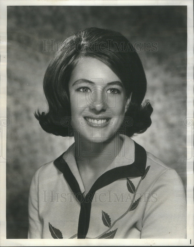 Press Photo Mary Karen Miller Daughter of Congressman William E. Miller - Historic Images