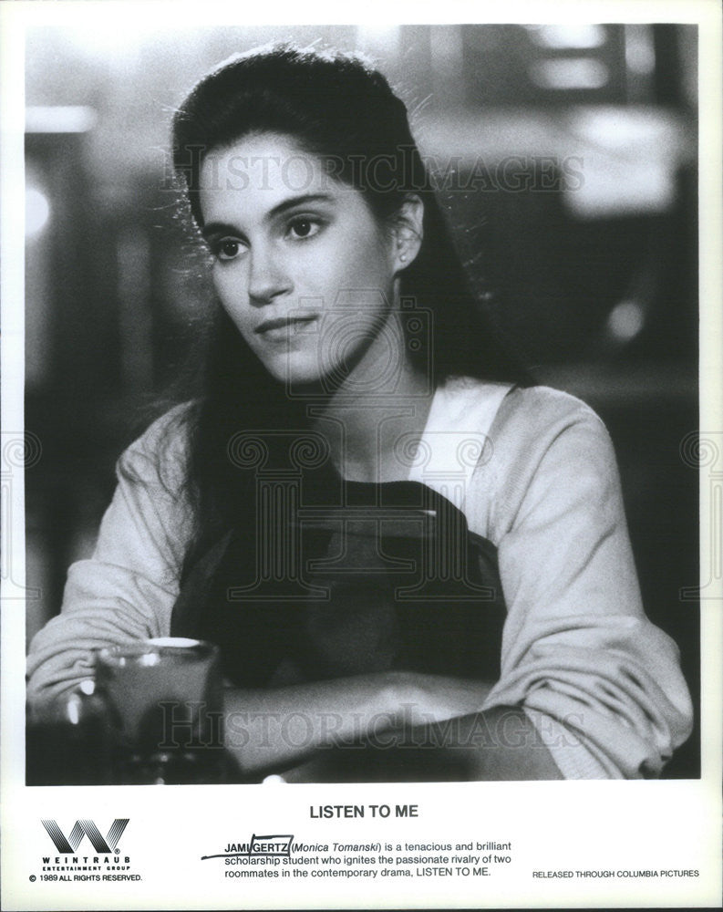 1989 Press Photo Jami Gertz, "Listen to Me" - Historic Images