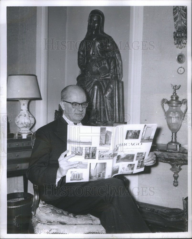 1961 Press Photo Paul Ghali CDN Foreign Service - Historic Images