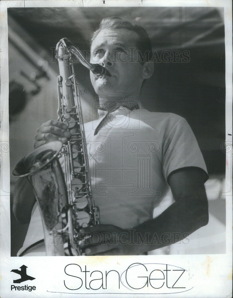 1980 Press Photo Stan Getz Musician - Historic Images