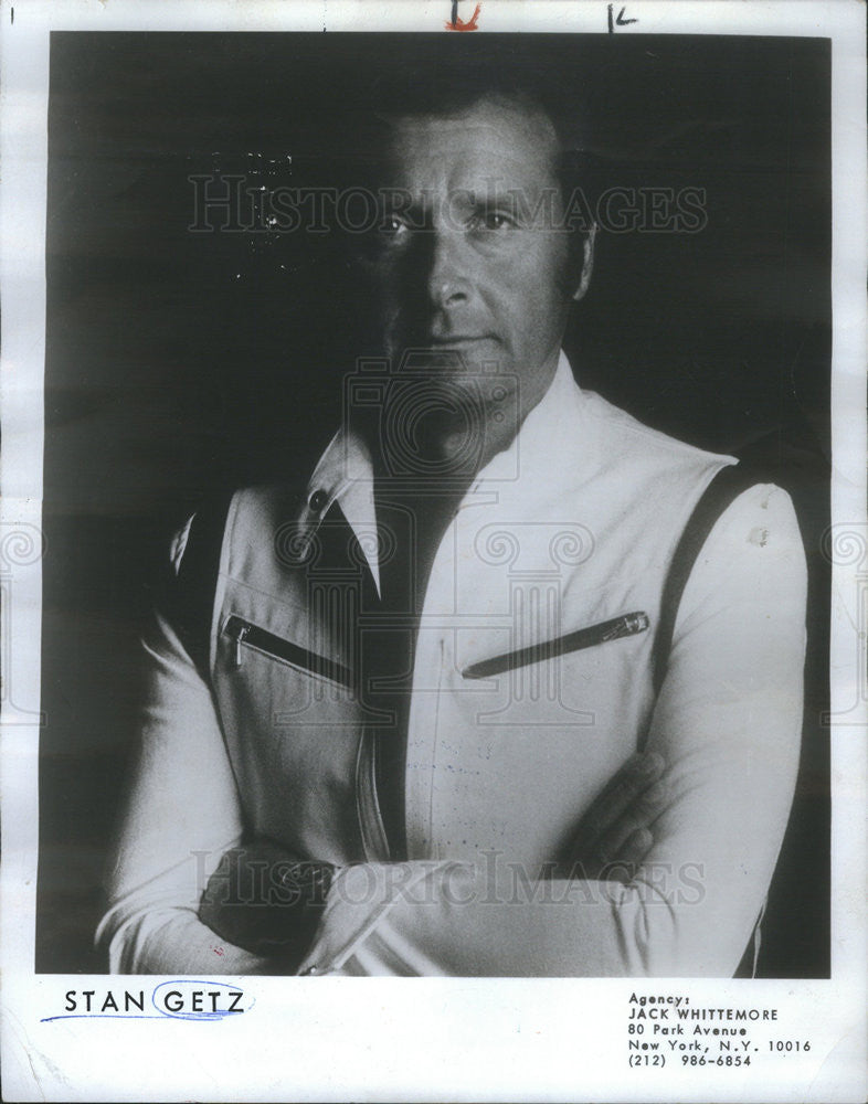 1984 Press Photo Stan Getz M Musician - Historic Images