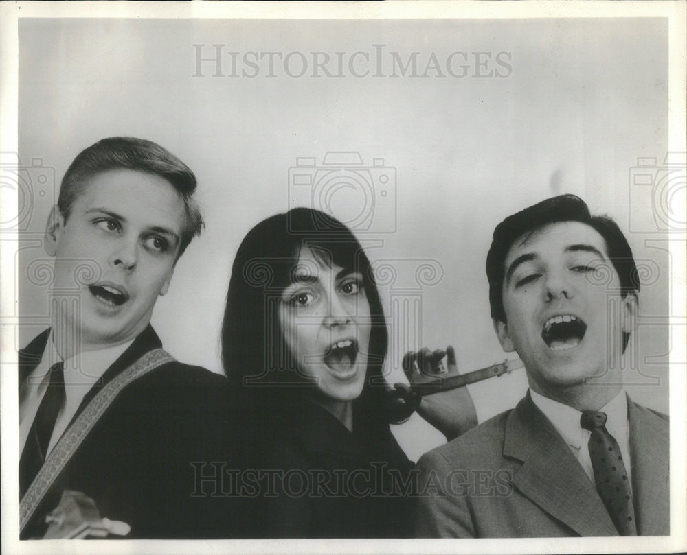 Press Photo Randy Armour singers Larry Steele gena D&#39;agnostino - Historic Images