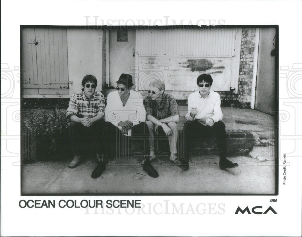 1996 Press Photo Ocean Colour Scene,pop singers - Historic Images