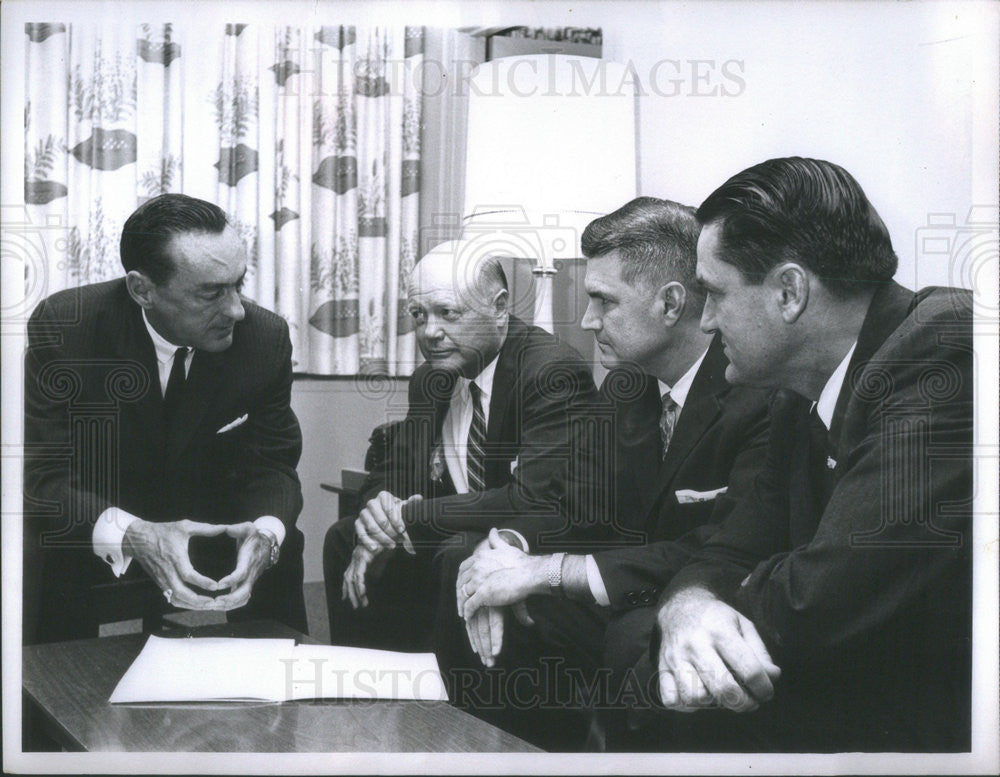 1963 Press Photo William E Miller chairman Republica National Committee TX GOP - Historic Images