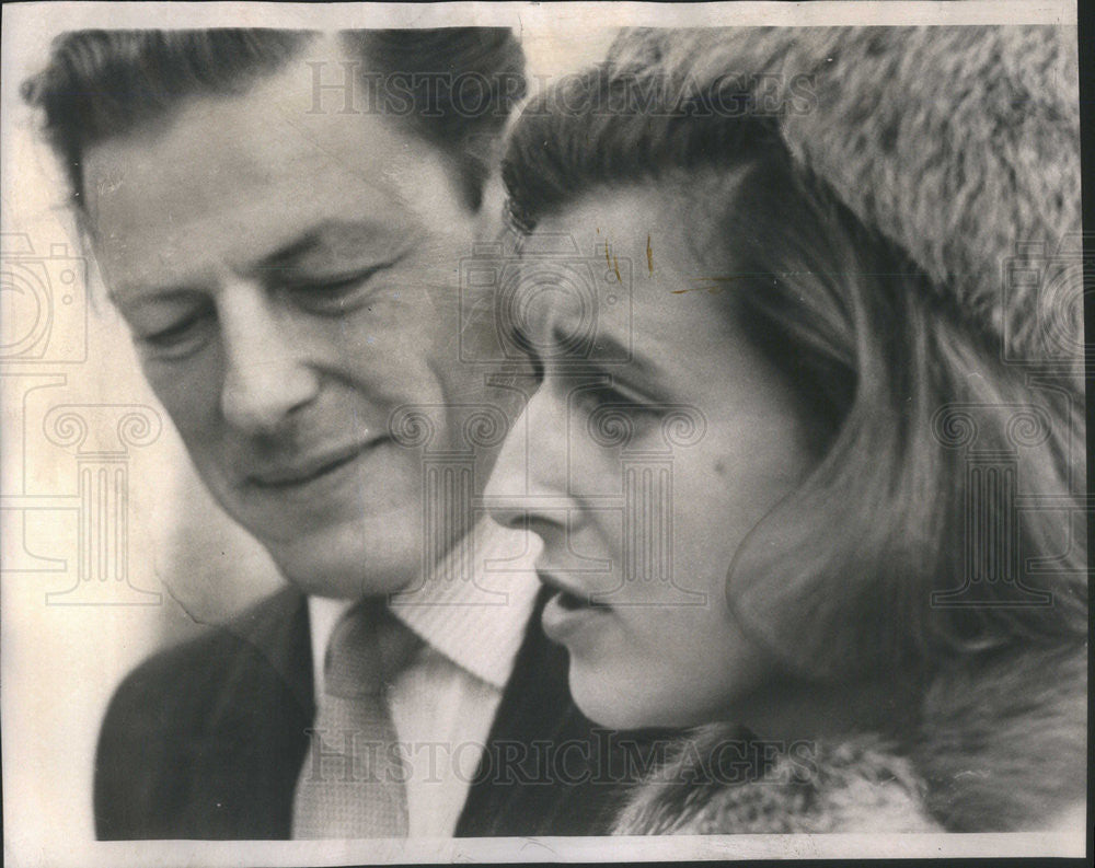 1967 Press Photo Princess Alexandra of Kent with Husband Angus James Ogilvy - Historic Images