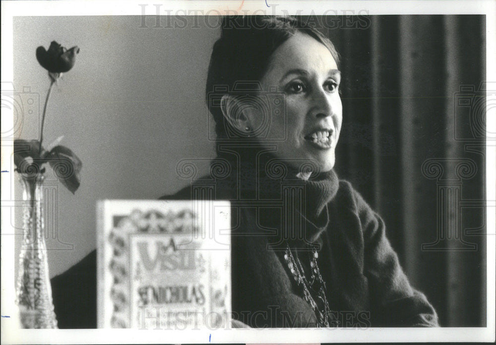 1977 Press Photo Judy Viorst Poet - Historic Images