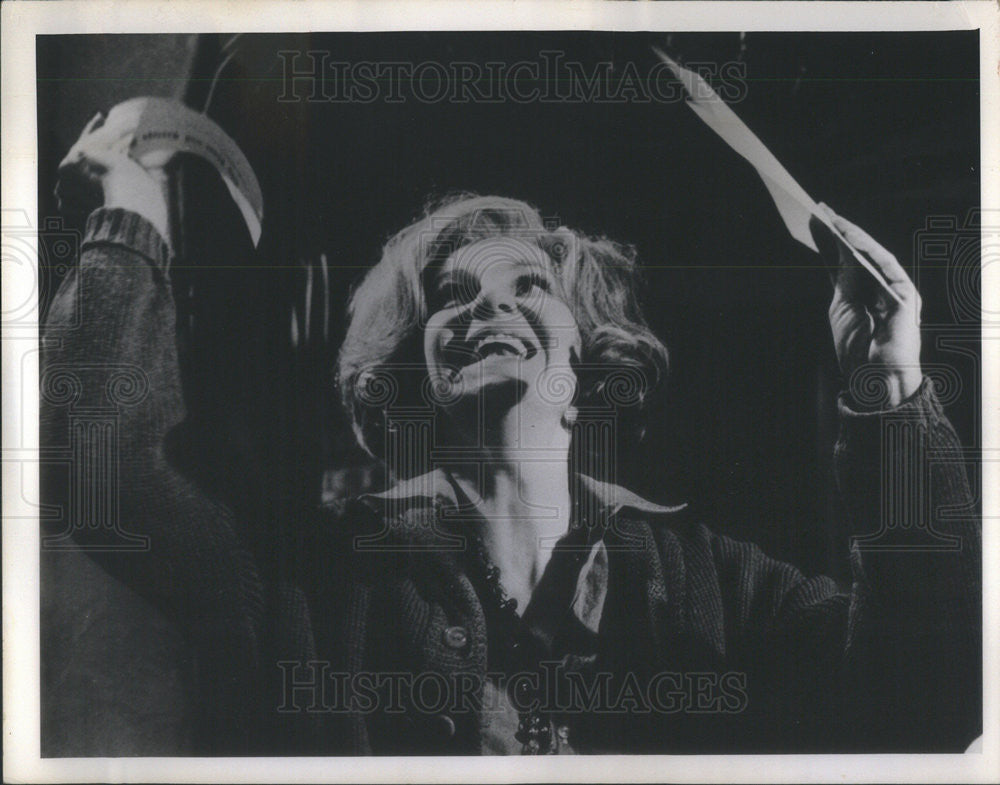 1969 Press Photo Geraldine Page Star What Ever Happened To Aunt Alice - Historic Images